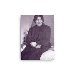 Bibi Maryam Bakhtiari canvas print on a plain backdrop in size 12"x16".