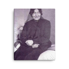 Bibi Maryam Bakhtiari canvas print on a plain backdrop in size 16"x20".