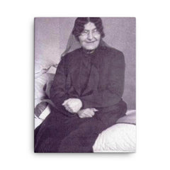 Bibi Maryam Bakhtiari canvas print on a plain backdrop in size 18"x24".