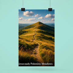Bieszczady Poloniny Meadows Poland poster 6