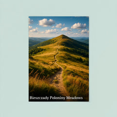 Bieszczady Poloniny Meadows Poland poster 8