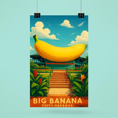 Big Banana Coffs Harbour Australia poster 6