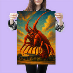 Big Lobster Larry Kingston SE Australia poster 3