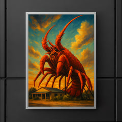 Big Lobster Larry Kingston SE Australia poster 5