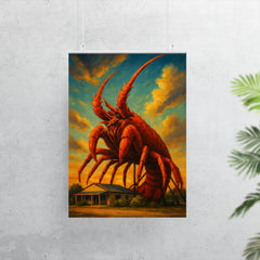 Big Lobster Larry Kingston SE Australia poster 7