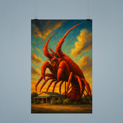 Big Lobster Larry Kingston SE Australia poster 9