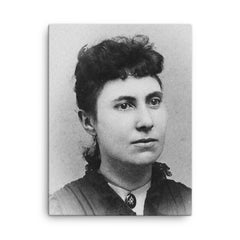 Big Nose Kate canvas print on a plain backdrop in size 18"x24".