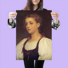 Biondina by Sir Frederic Leighton, 1879 poster 3