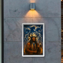 Black Elk beneath thunder beings poster 2