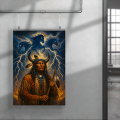 Black Elk beneath thunder beings poster 4