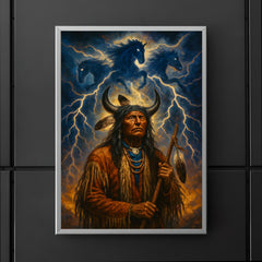 Black Elk beneath thunder beings poster 5