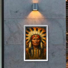 Black Elk spiritual leader poster 2