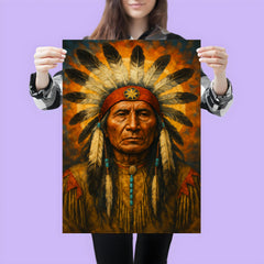 Black Elk spiritual leader poster 3