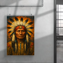 Black Elk spiritual leader poster 4