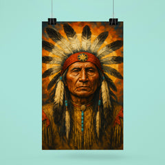 Black Elk spiritual leader poster 6
