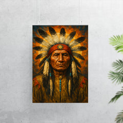 Black Elk spiritual leader poster 7