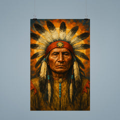 Black Elk spiritual leader poster 9