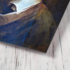 Blaise Pascal metal print mockup