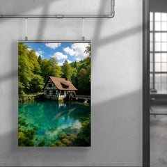 Blautopf Spring Blaubeuren Germany poster 4