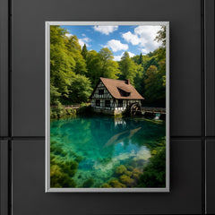 Blautopf Spring Blaubeuren Germany poster 5