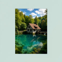 Blautopf Spring Blaubeuren Germany poster 8