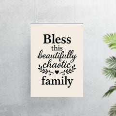 Bless this beautifully chaotic family poster 7