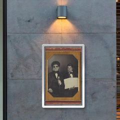 Blind Man and His Reader, 1850 poster 2