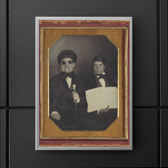 Blind Man and His Reader, 1850 poster 5