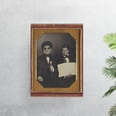 Blind Man and His Reader, 1850 poster 7