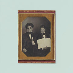 Blind Man and His Reader, 1850 poster 8