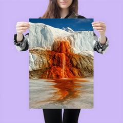 Blood Falls Antarctica poster 3