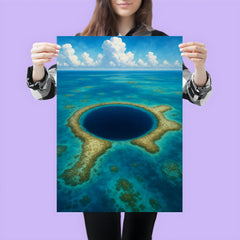 Blue Hole Belize poster 3