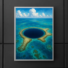 Blue Hole Belize poster 5