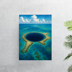Blue Hole Belize poster 7