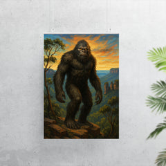 Blue Mountains Australia Yowie poster 7