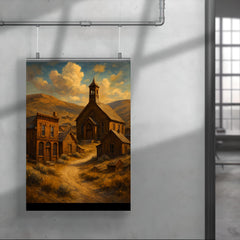 Bodie Ghost Town California USA poster 4