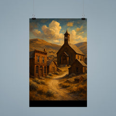 Bodie Ghost Town California USA poster 9