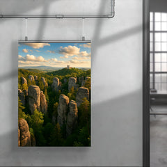 Bohemian Paradise Rock Towns Czech Republic poster 4