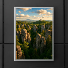 Bohemian Paradise Rock Towns Czech Republic poster 5