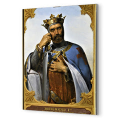 Bohemond I of Antioch metal print mockup