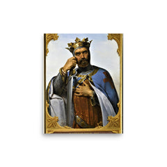 Bohemond I of Antioch poster on a plain backdrop in size 8"x10".