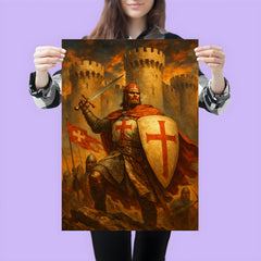 Bohemond of Taranto at Antioch walls poster 3
