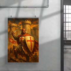 Bohemond of Taranto at Antioch walls poster 4