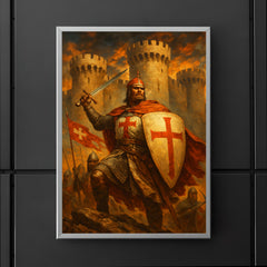 Bohemond of Taranto at Antioch walls poster 5