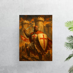 Bohemond of Taranto at Antioch walls poster 7