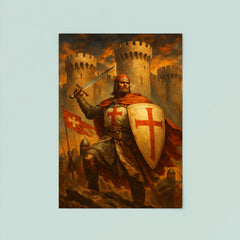 Bohemond of Taranto at Antioch walls poster 8