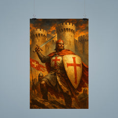 Bohemond of Taranto at Antioch walls poster 9