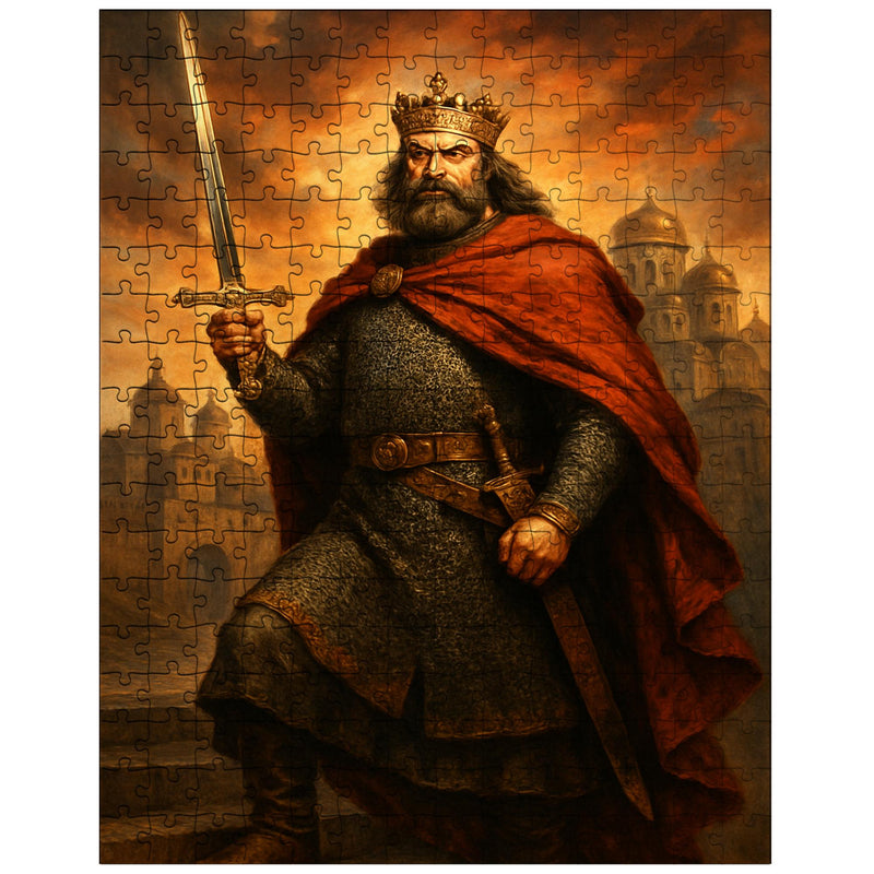 Bolesław Chrobry with the Szczerbiec at Kiev jigsaw puzzle