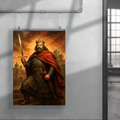 Bolesław Chrobry with the Szczerbiec at Kiev poster 4