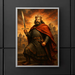 Bolesław Chrobry with the Szczerbiec at Kiev poster 5